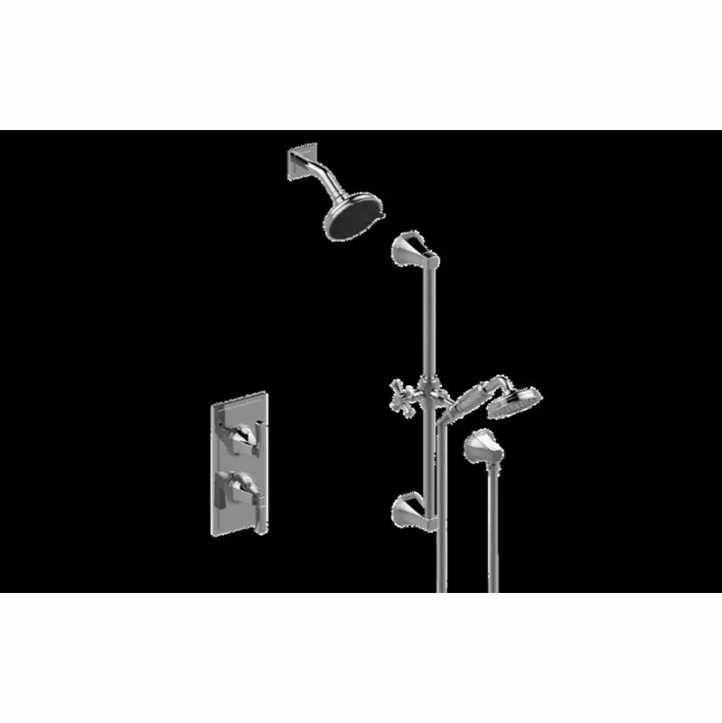 Finezza UNO M-Series Thermostatic Shower System - Shower with Handshower (Trim)