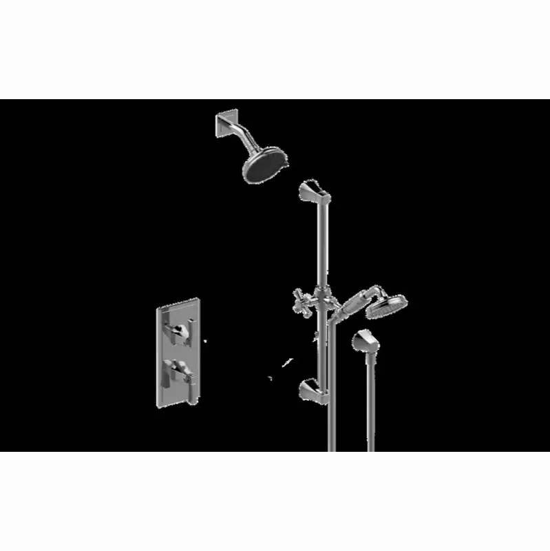 Finezza UNO M-Series Thermostatic Shower System - Shower with Handshower (Trim)