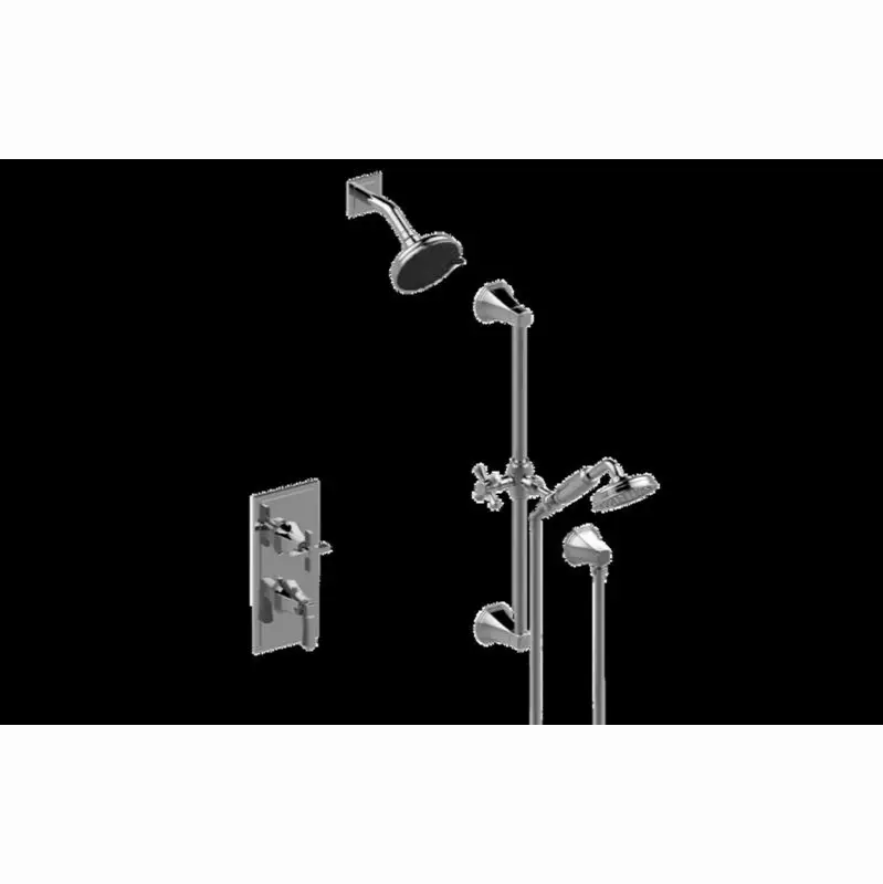 Finezza UNO M-Series Thermostatic Shower System - Shower with Handshower (Trim)