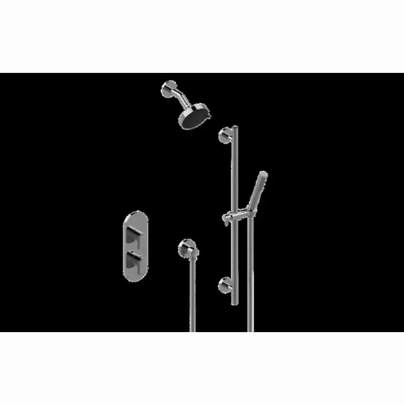Sento M-Series Thermostatic Shower System - Shower with Handshower (Trim)