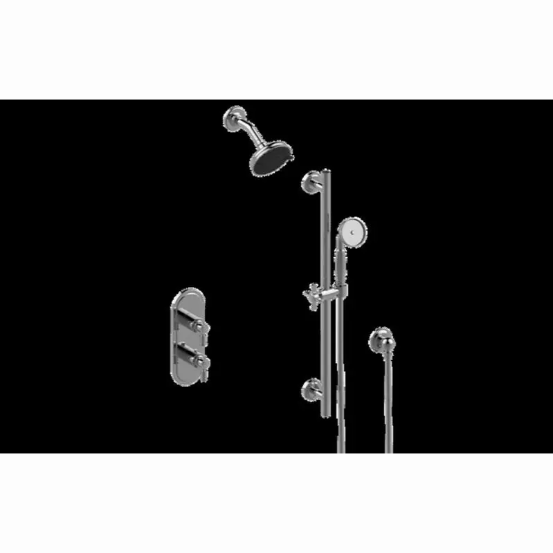 Bali M-Series Thermostatic Shower System - Shower with Handshower (Trim)
