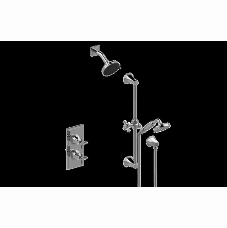 Finezza UNO M-Series Thermostatic Shower System - Shower with Handshower (Trim)