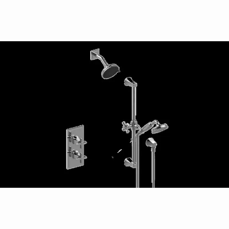 Finezza UNO M-Series Thermostatic Shower System - Shower with Handshower (Trim)