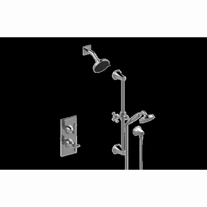 Finezza UNO M-Series Thermostatic Shower System - Shower with Handshower (Trim)