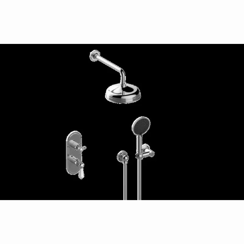 Adley M-Series Thermostatic Shower System - Shower with Handshower (Trim)