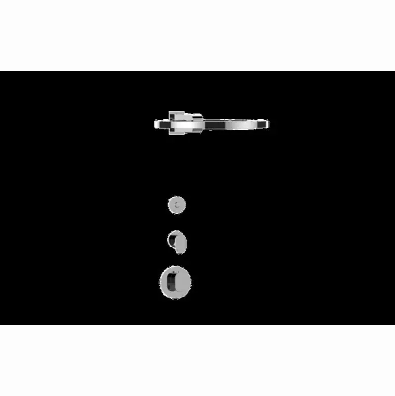 Ametis M-Series Thermostatic Shower System - Ametis Ring (Trim)