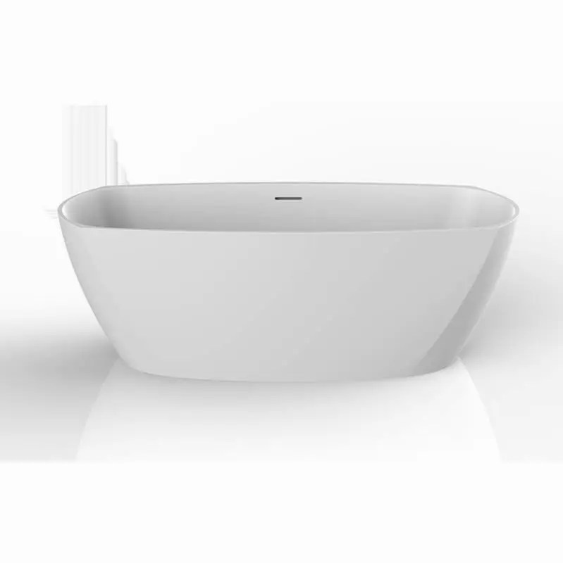 Tephi Freestanding Bathtub with Integrated Overflow