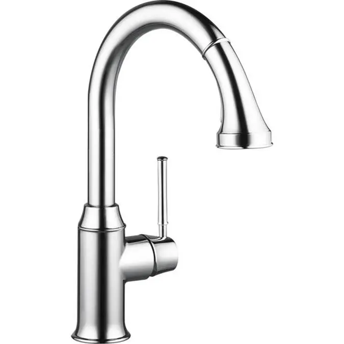 Talis C HighArc Kitchen Faucet, 2-Spray Pull-Down, 1.75 GPM