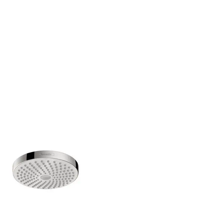 Croma Select S Showerhead 180 2-Jet, 1.8 GPM in White / Chrome