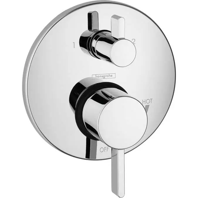Ecostat Pressure Balance Trim S with Diverter