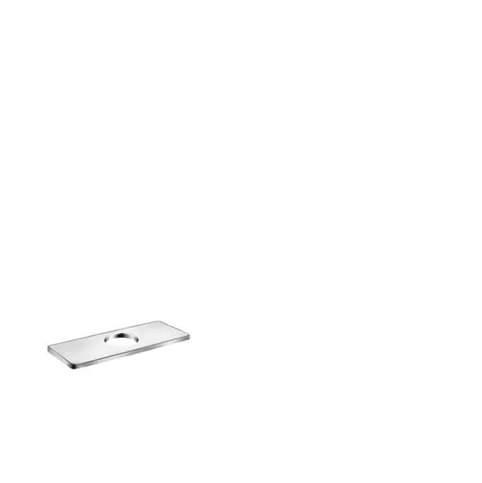 E&S Accessories Base Plate for Modern Single-Hole Faucets, 6"
