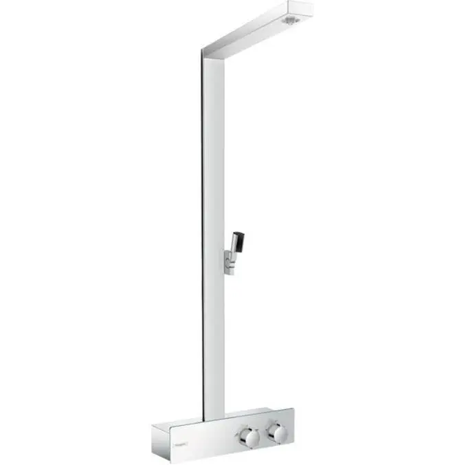 Raindance E Showerpipe without Shower Components in Chrome