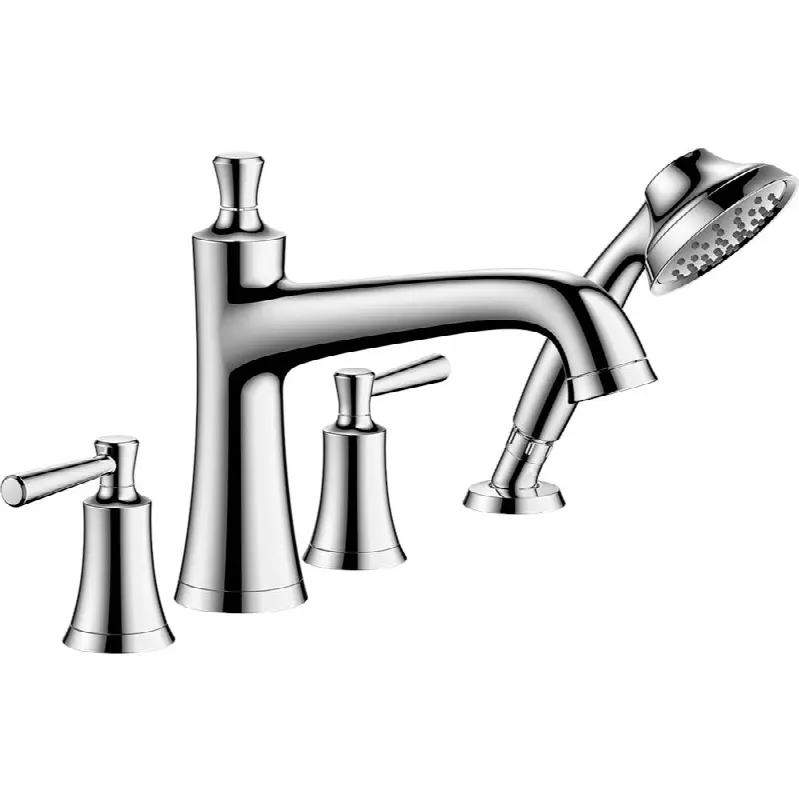 Joleena 4-Hole Roman Tub Set Trim with 1.75 GPM Handshower