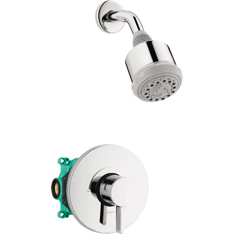 Clubmaster Pressure Balance Shower Set with Rough, 2.5 GPM