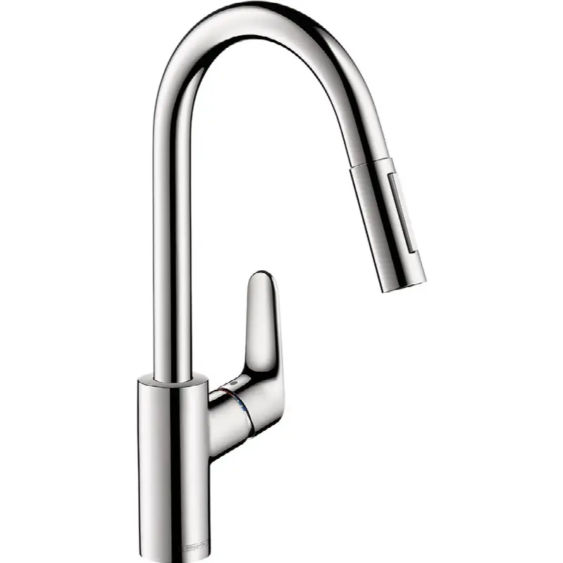 Focus Higharc Kitchen Faucet, 2-Spray Pull-Down, 1.5 GPM