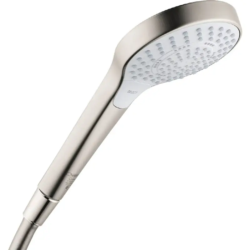 Croma Select S Handshower 110 3-Jet, 2.5 GPM in Brushed Nickel