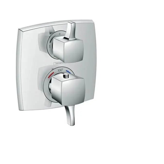 Ecostat Classic Thermostatic Trim with Volume Control, Square