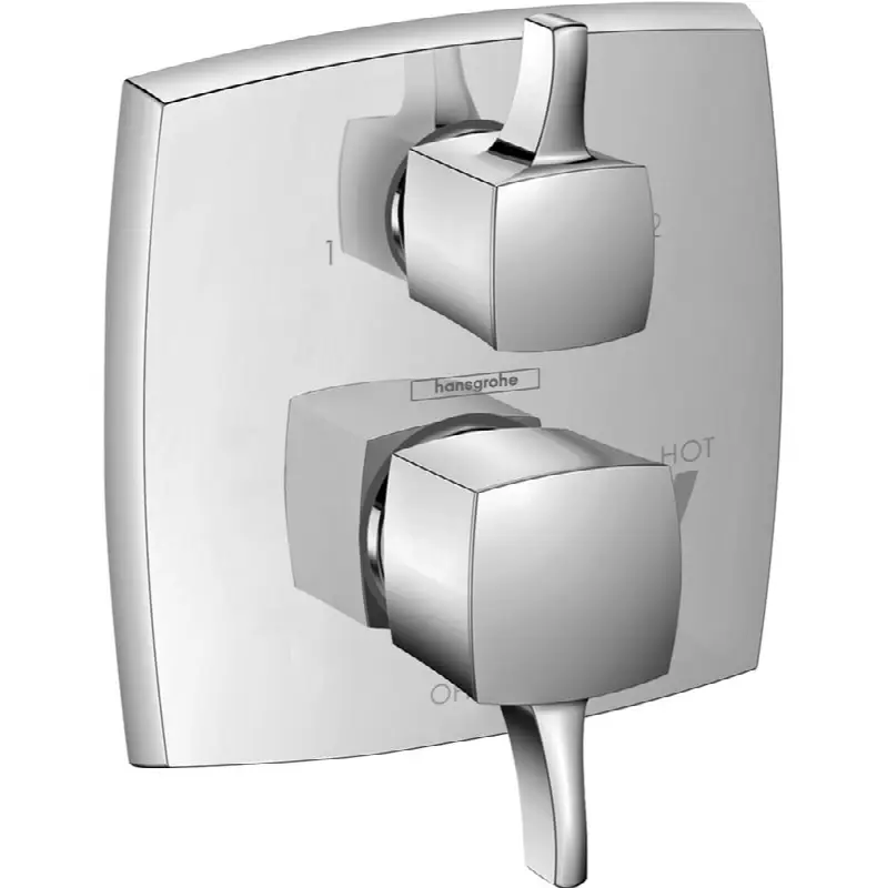 Ecostat Classic Pressure Balance Trim Classic Square with Diverter