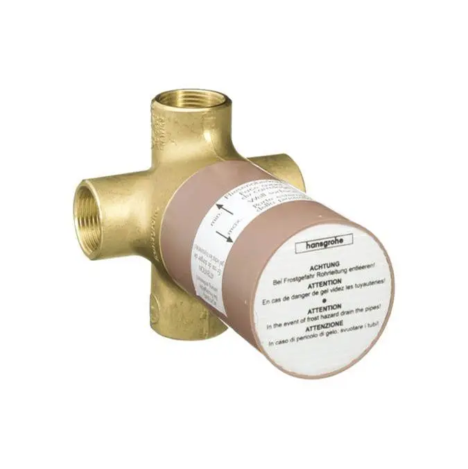 Rough, Quattro Green 3-Way Diverter (no shared function), 3/4"