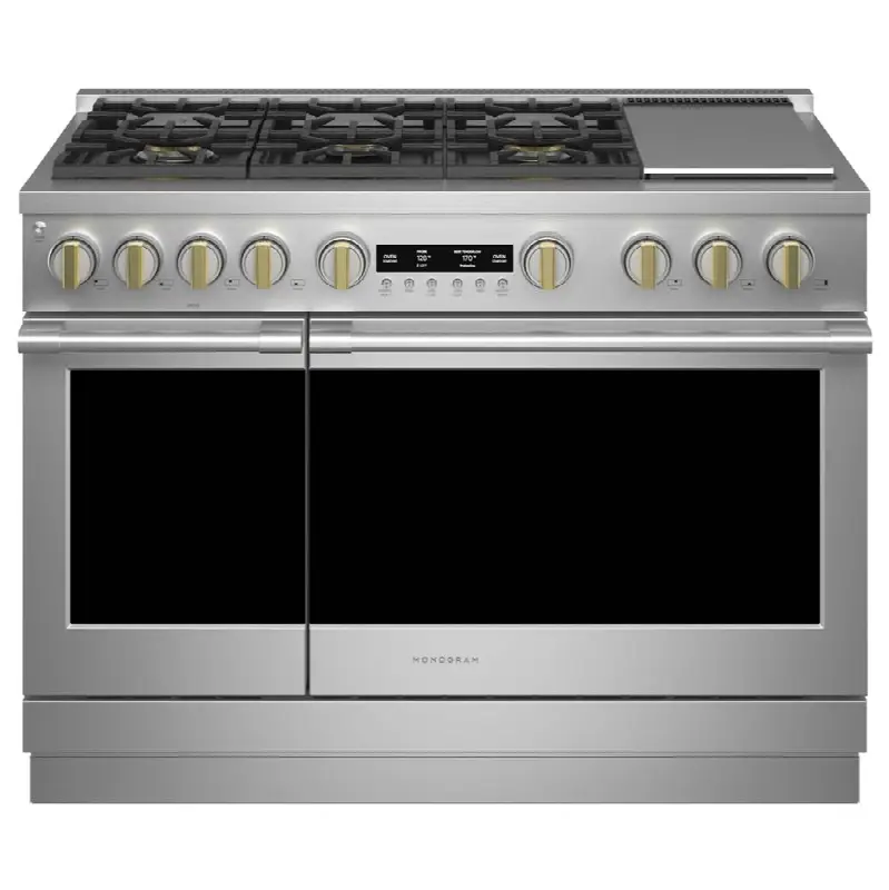 48" Dual-Fuel Professional Range With 6 Burners And Griddle (Natural Gas)