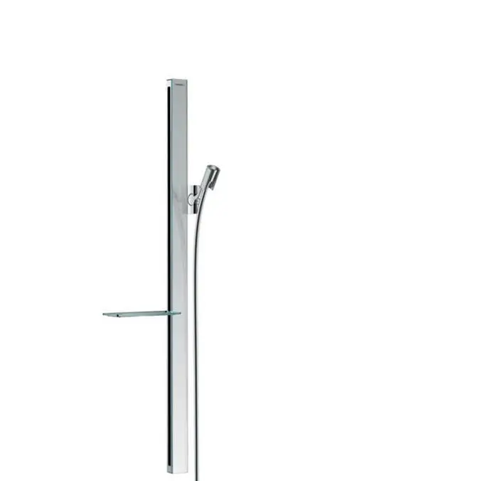 Unica Wallbar Raindance E, 36" in Chrome