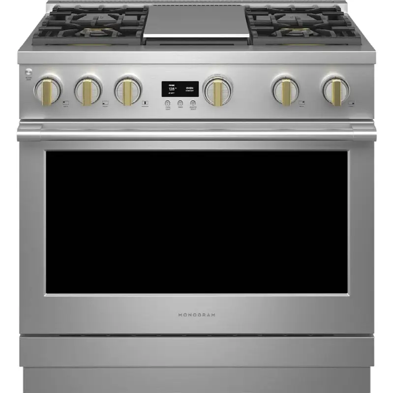 36" All Gas Professional Range With 4 Burners And Griddle (Natural Gas)