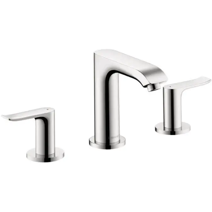 Metris Widespread Faucet 100 with Pop-Up Drain, 1.2 GPM