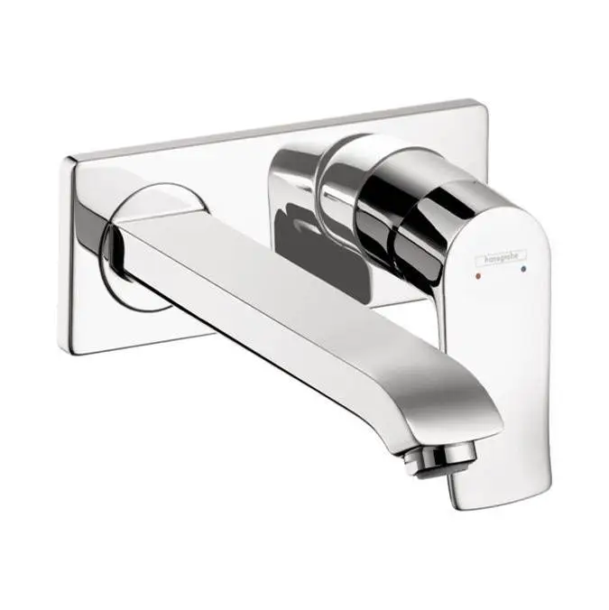 Metris Wall-Mounted Single-Handle Faucet Trim, 1.2 GPM