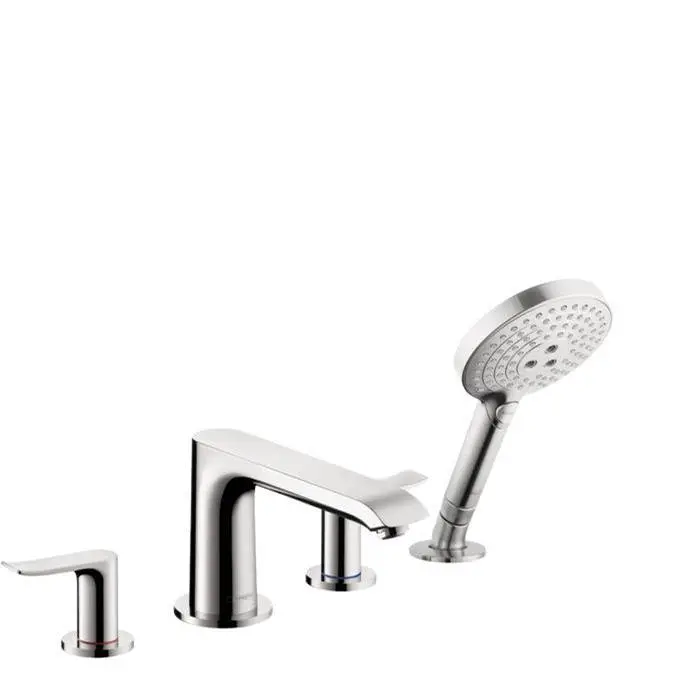 Metris 4-Hole Roman Tub Set Trim with 1.75 GPM Handshower
