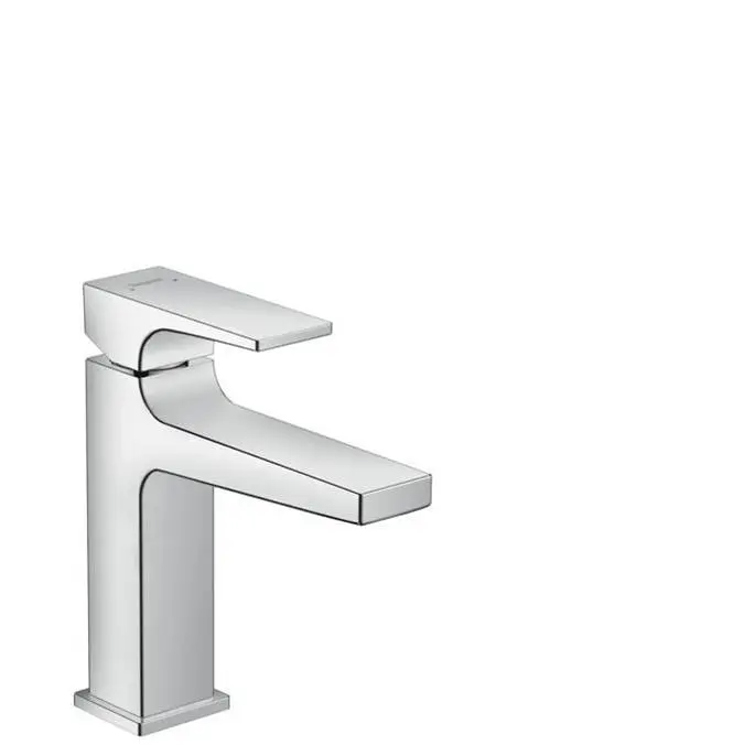 Metropol Single-Hole Faucet 110 with Lever Handle and Pop-Up Drain, 1.2 GPM
