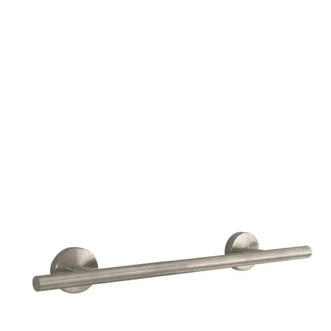 Logis Towel Bar, 12" in Brushed Nickel