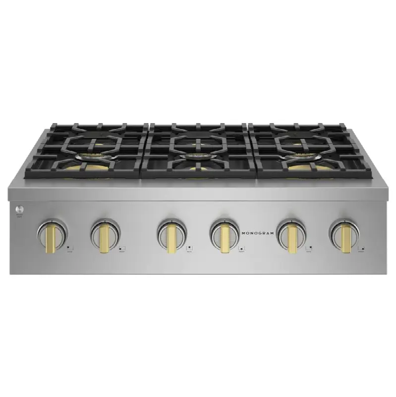 36" Professional Gas Rangetop With 6 Burners (Natural Gas)