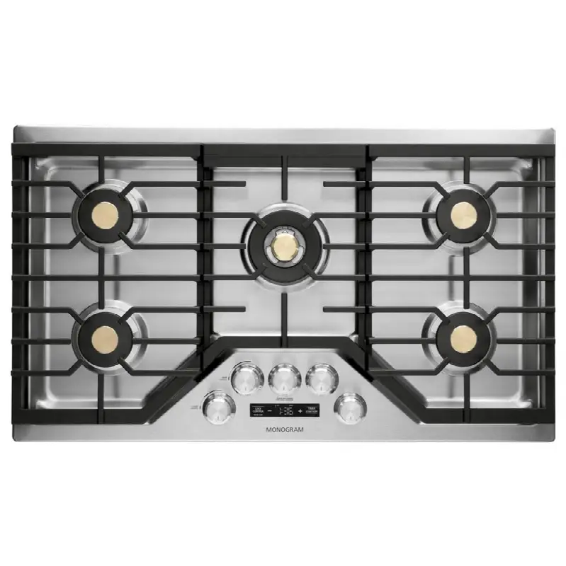 Monogram 36" Smart Deep-Recessed Gas Cooktop (Natural Gas)