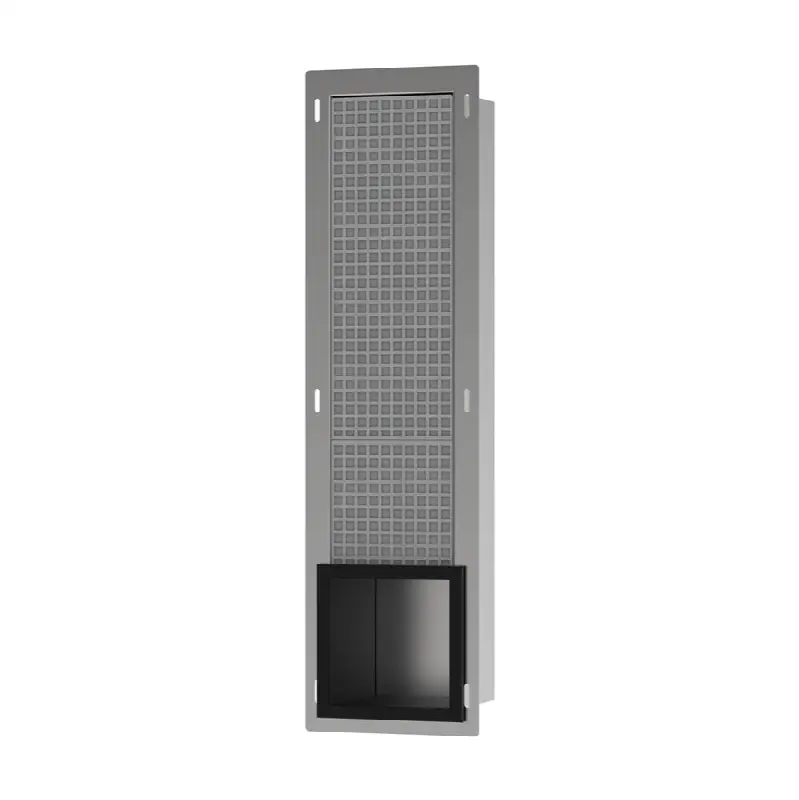 XtraStoris Original Recessed Toilet Paper Holder with Storage & Tileable Door
