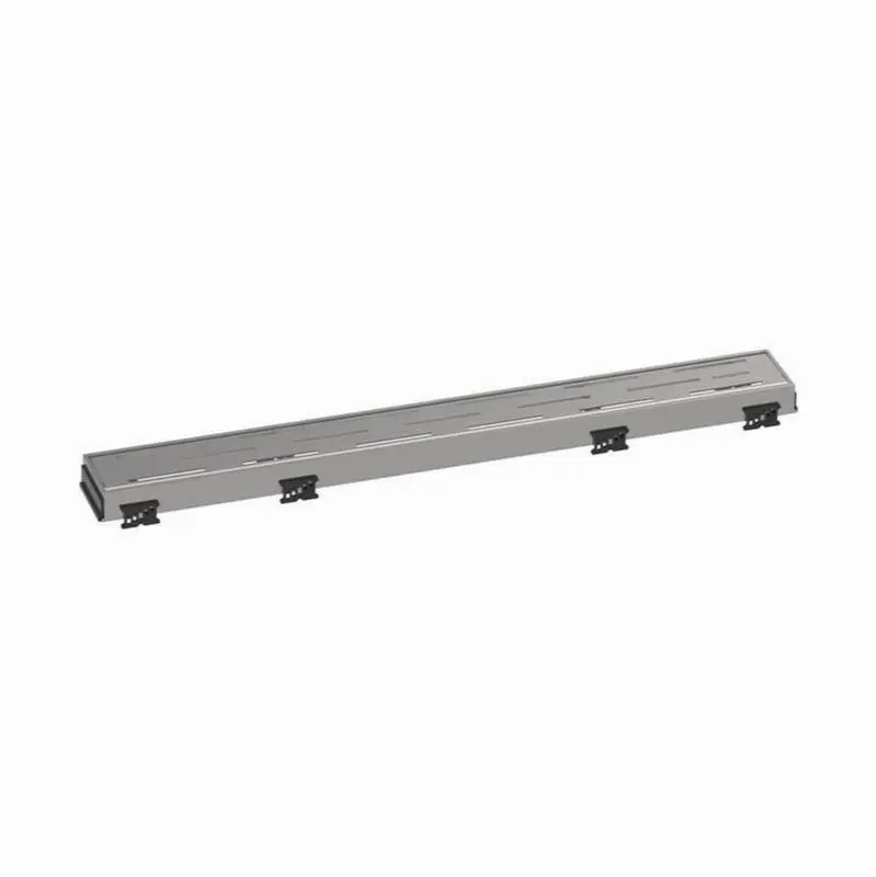 RainDrain Match Trim Classic for 23 5/8" Rough with Height Adjustable Frame in Brushed Stainless Steel
