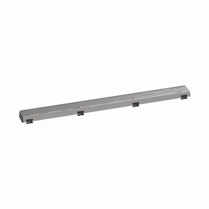 RainDrain Match Trim Classic for 31 1/2" Rough with Height Adjustable Frame in Brushed Stainless Steel