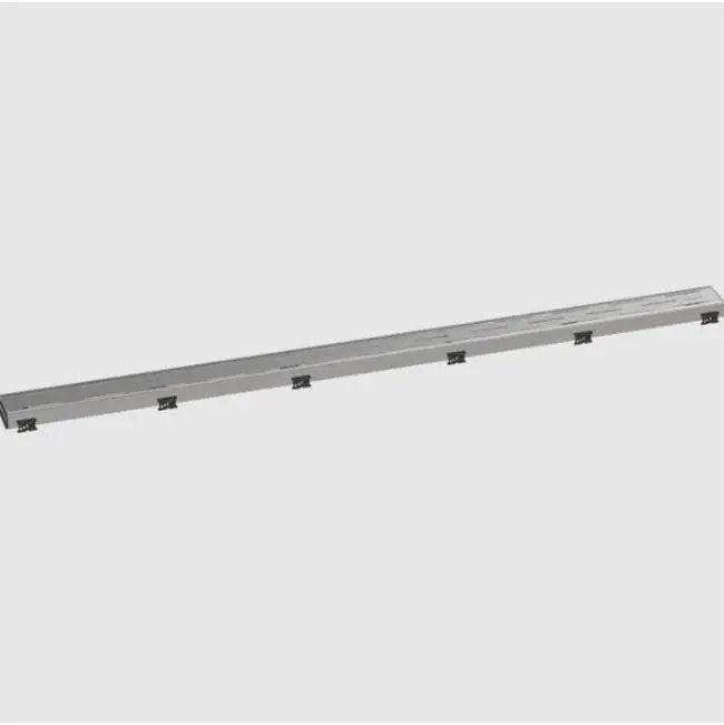 RainDrain Match Trim Classic for 47 1/4" Rough with Height Adjustable Frame in Brushed Stainless Steel