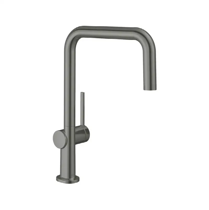 Talis N Kitchen Faucet, U-Style, 1-Spray, 1.75 GPM in Brushed Black Chrome