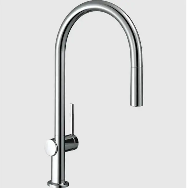 Talis N HighArc Kitchen Faucet, O-Style 2-Spray Pull-Down, 1.5 GPM