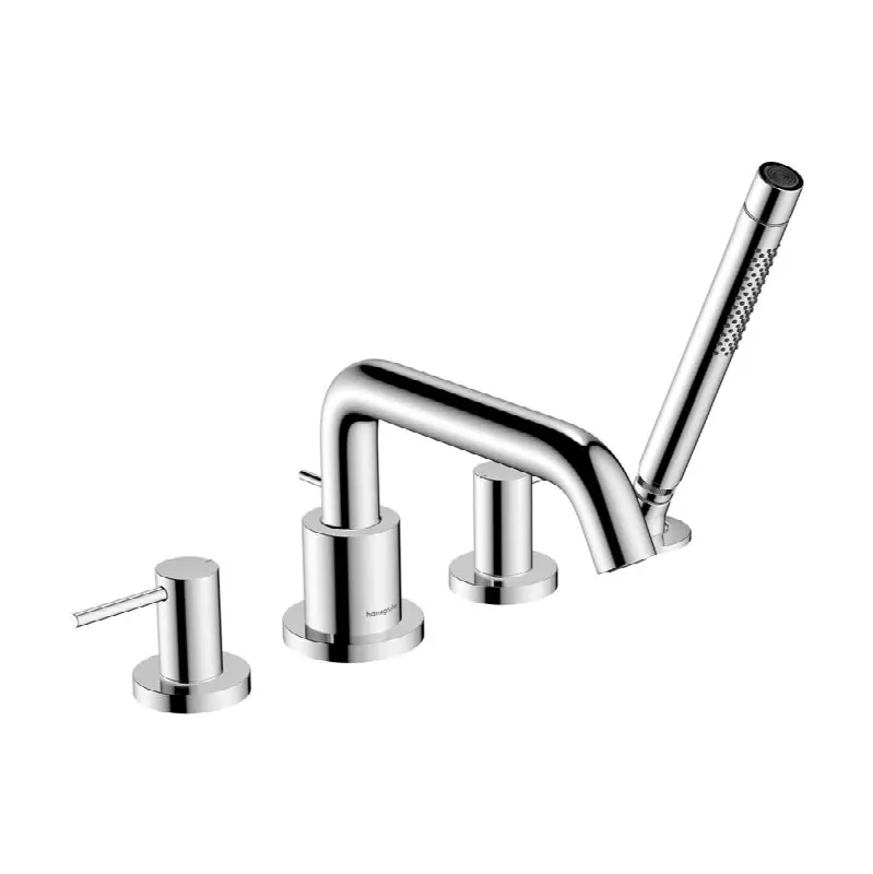 Tecturis S 4-Hole Roman Tub Set Trim with 1.75 Handshower