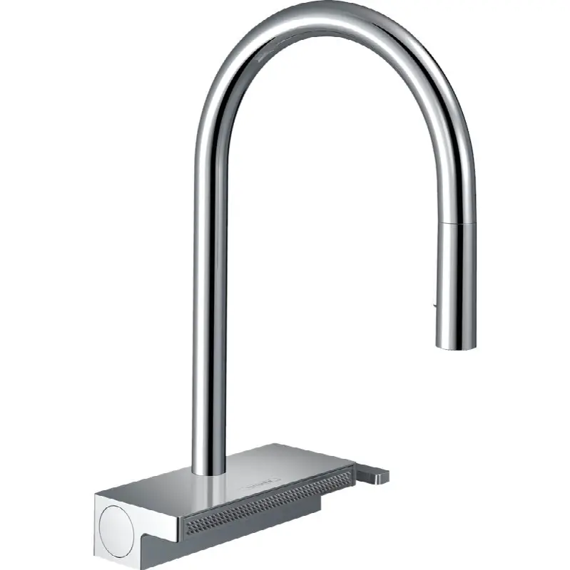 Aquno Select HighArc Kitchen Faucet, 3-Spray Pull-Down, 1.75 GPM