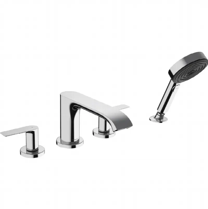 Vivenis 4-Hole Roman Tub Set Trim with 1.75 GPM Handshower
