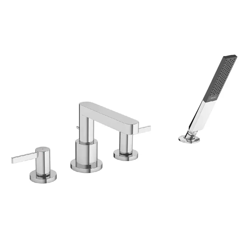 Finoris 4-Hole Roman Tub Set Trim with 1.75 GPM Handshower