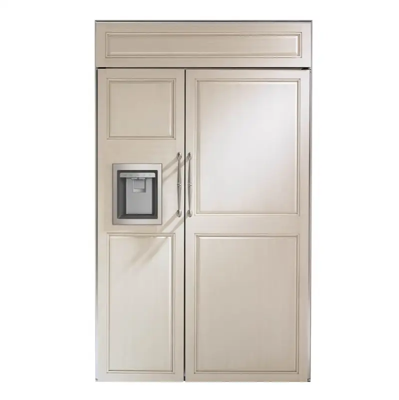 Monogram 48" Smart Built-In Side-by-Side Refrigerator with Dispenser