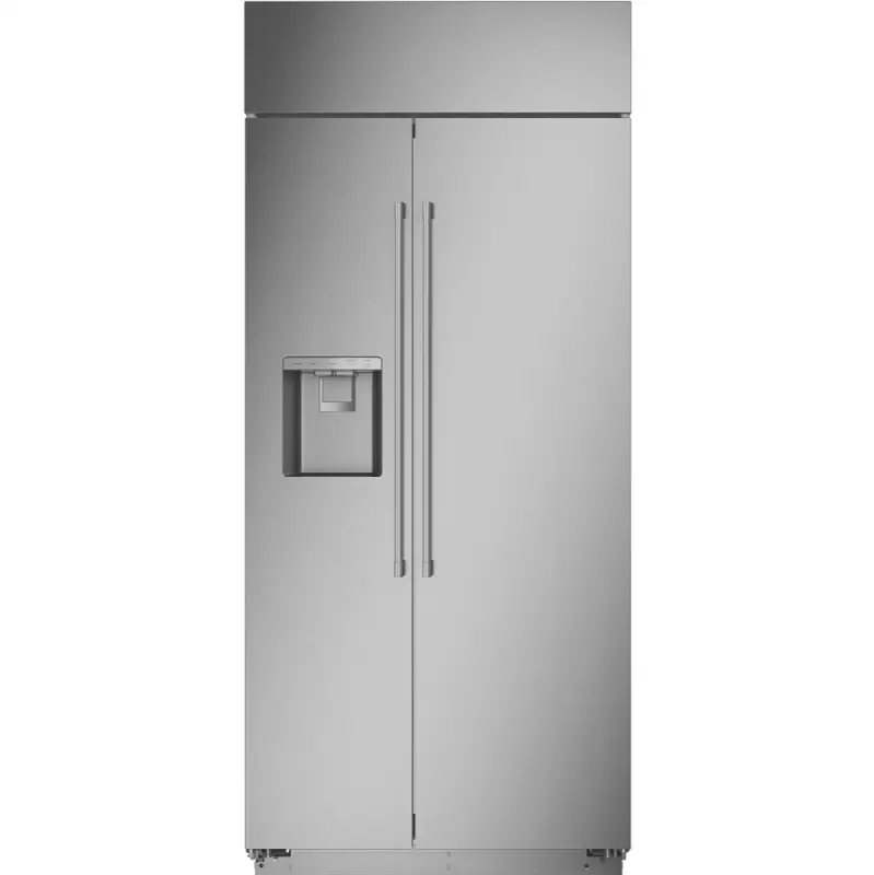 Monogram 36" Smart Built-In Side-by-Side Refrigerator with Dispenser