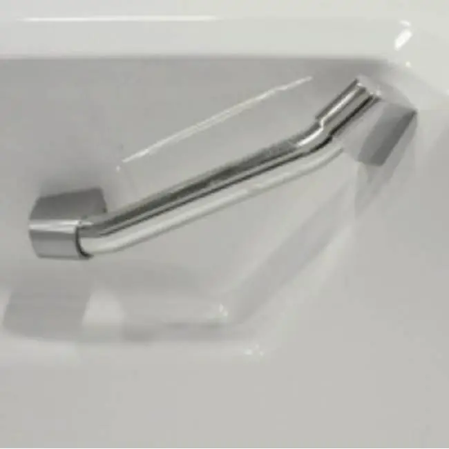 Universal Grab Bars - Brushed Brass (Pair)
