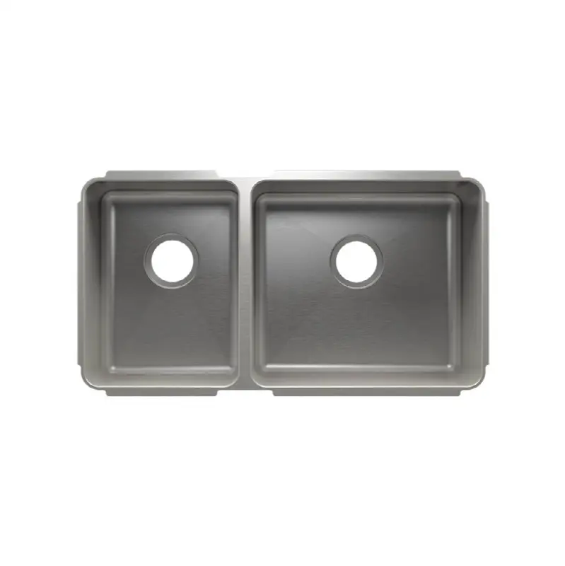 Classic Sink Undermount, Double L12X16X8 R18X16X10