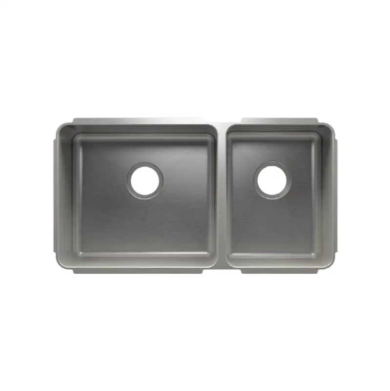 Classic Sink Undermount, Double L18X16X10 R12X16X8