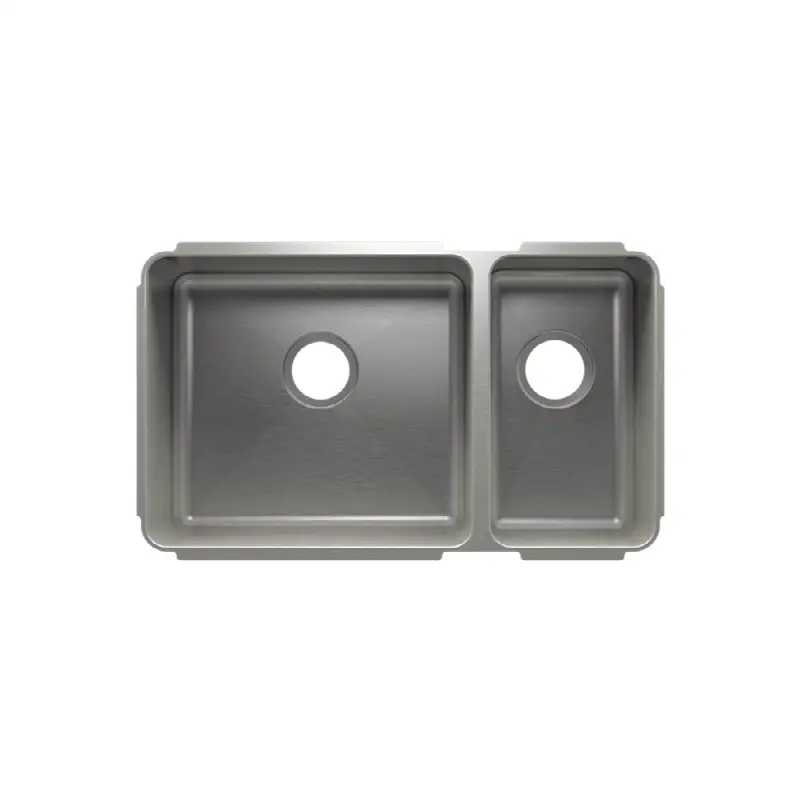 Classic Sink Undermount, Double L18X16X10 R9X16X8