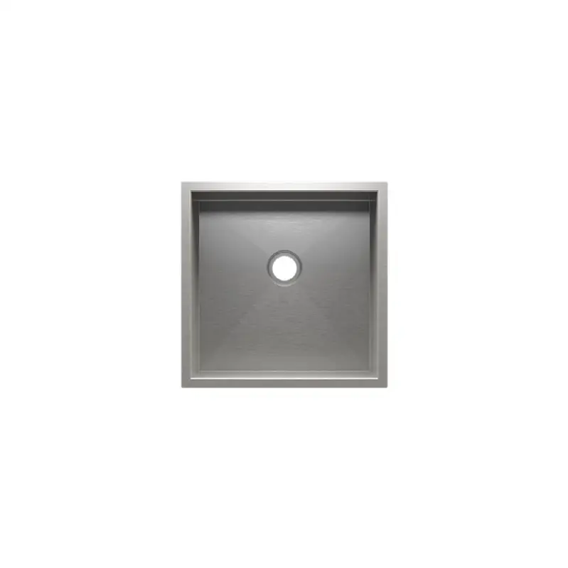 Urbanedge Bar Sink Undermount 2In Drain, Single 15X15X7